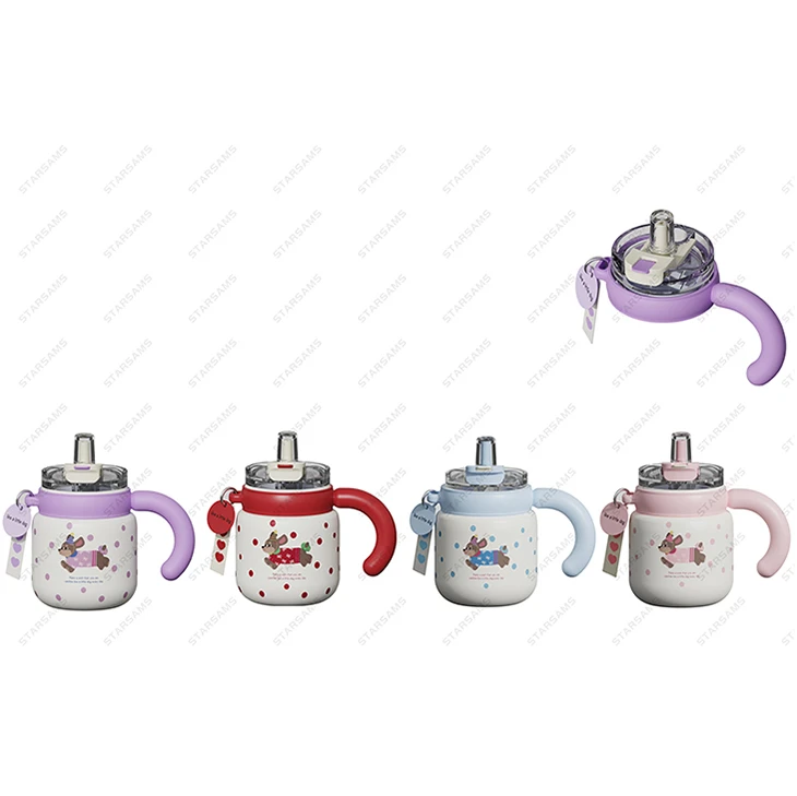 Large Capacity Tabletop Cup With Anti-flip Handle